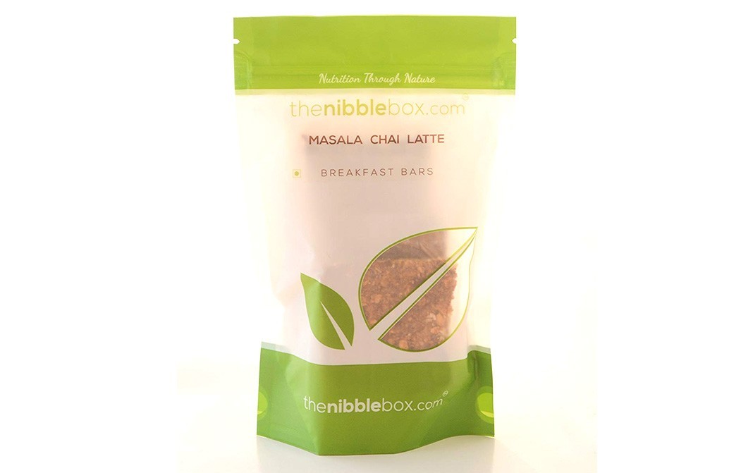 TheNibbleBox Masala Chai Latte Breakfast Bars   Pack  80 grams